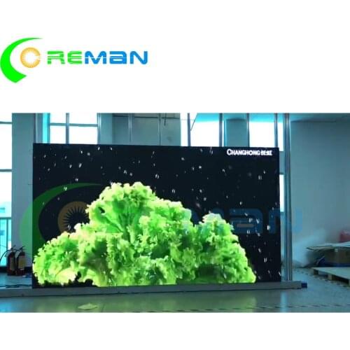 Full color P2.5 indoor die casting aluminum panel SMD LED tv wall display