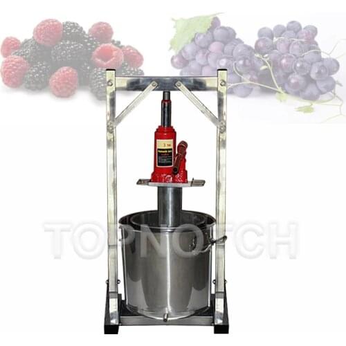 Press Grape Stainless Steel Large Capacity Fruit Crusher Household Filter Press Brewery Equipment