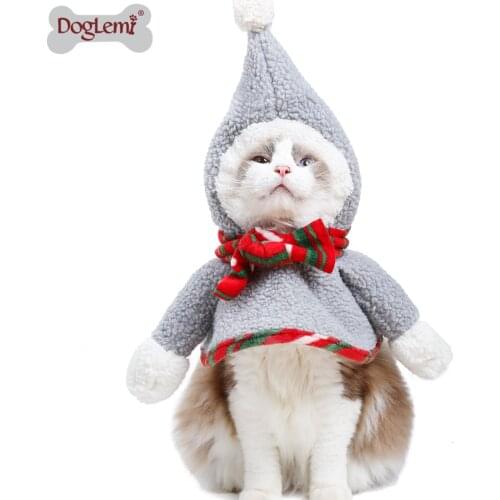 Christmas Snowman Look Dog Fashions Pet Apparel Hoodie Clothes Clothes For Pet Dog Cat