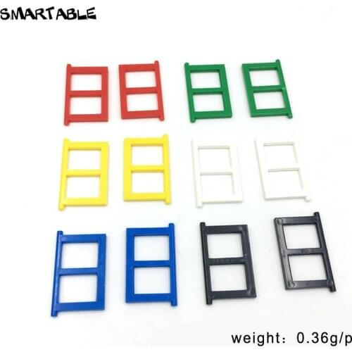 Smartable Window leaf building Blocks parts DIY house educational creative Toys Compatible All Brand Toy 6 colors 275pcs/lot