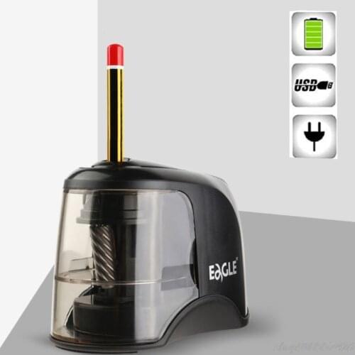 Electric Pencil Sharpener Best Heavy Duty Helical Steel Blade for artists Kids Adults Colored Pencils O02 20 Dropshipping