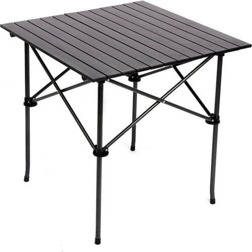 Outdoor folding table lifting portable table simple picnic square table with carry bag aluminum alloy foldable lightweight