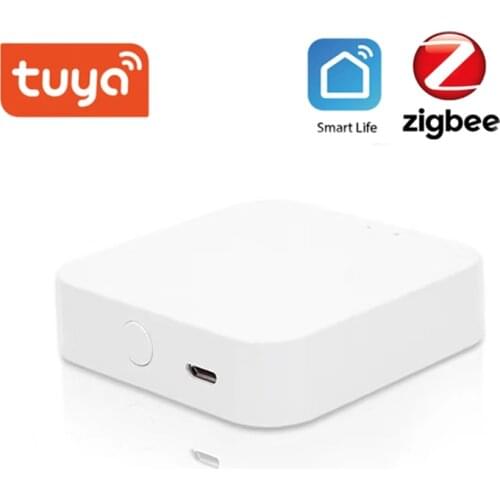 Tuya ZigBee Smart Gateway Hub Smart life App Control Smart Home Bridge Wireless Remote Controller Works With Alexa Google Home