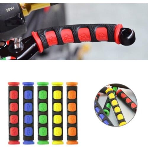 1pair Soft Anti-Slip Brake Handle Silicone Sleeve Motorcycle Bicycle Protection Cover