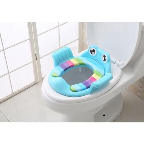 10pcs Baby Potty Seat 2 in1 Portable Toilet Seat Comfortable Assistant Multifunctional tool