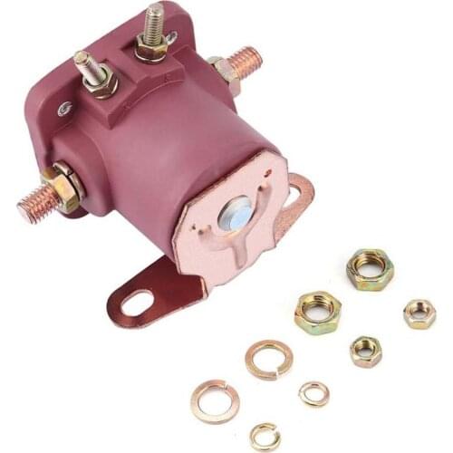 12V Heavy Duty Red Solenoid Relay for Starter Car Truck - SW3 - SNL 135 Contactor Switch Engine Part Vehicle Accessories