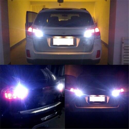 1X P21W Ba15s 1156 1157 Led Filament Chip Car Light Bulb S25 Auto Vehicle Reverse Turning Instructions Lamp White 12v 6000K