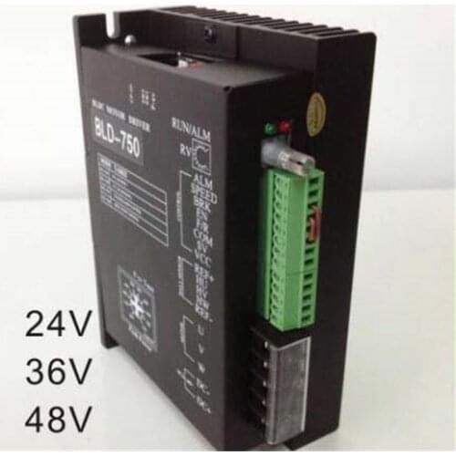 24V 36V 48V BLDC Motor Driver Controller 750W 18V-50V DC Brushless DC Motor Driver BLD-750