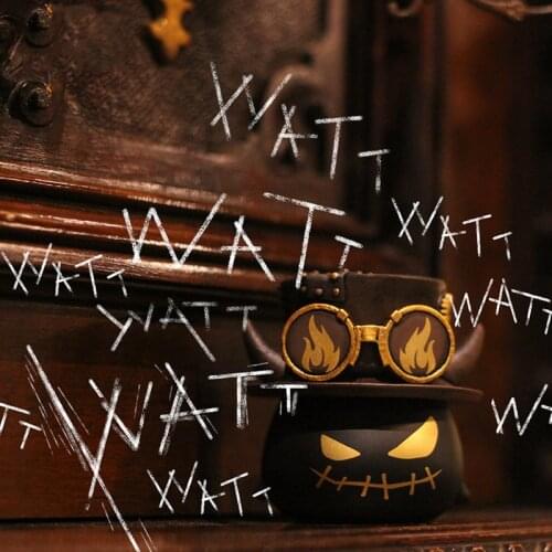 Blind Box Toys Geometric Monster Full Set Anime Figure Crazy Aviator Watt Surprise Model Guess Bag Kids Dimensional Ornaments