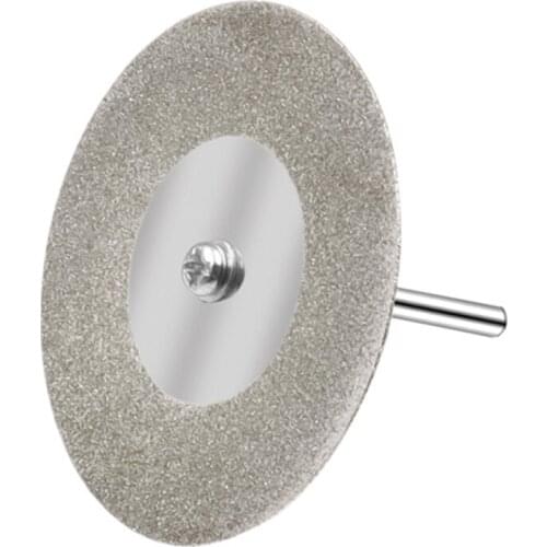 50mm/60mm Diamond Cutting Disc Grinding Wheel Saw Circular 3mm Shank Drill Bit
