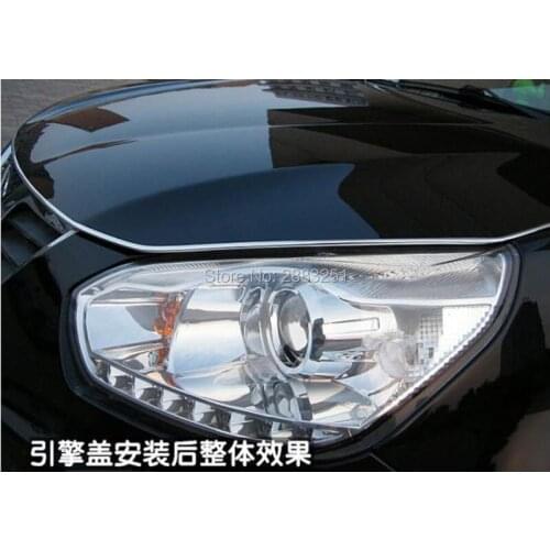 3M Car accessories Automotive air conditioning U Style decoration strip for Vw polo tiguan golf 7 4 6 passat b6 b5 b7 t5 styling