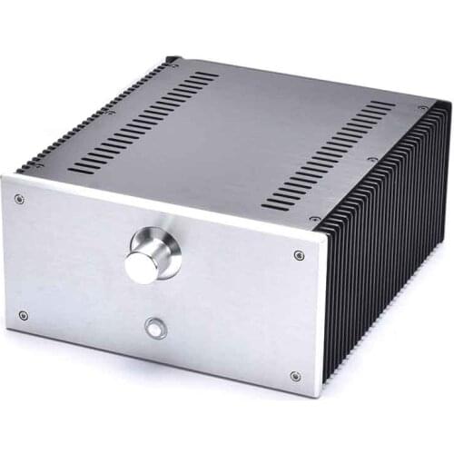 240*120*271MM amplifier case housing all aluminum small A amplifier chassis Enclosure 2412B suitable for Class A and B