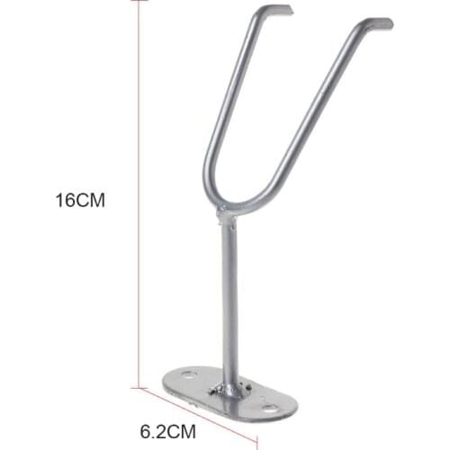 Gravity Feed Paint Spray Gun Holder Stand Sprayer Fixed Bracket Wall Bench Mount fit for Standard Pot Hook Booth Cup Hot 63HF