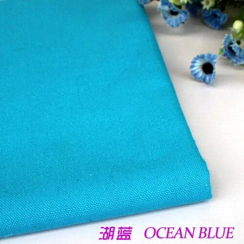 Ocean Blue Upholstery Canvas Cotton Duck Fabric Cotton Fabric Canvas Fabric 60"wide Sold By The Yard Free shipping