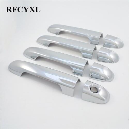 Car Side Door Handle Cover For Hyundai i20 accessories 1 i 2008 2009 2010 2011 2012 2013 2014 Car Styling Stickers Accessories