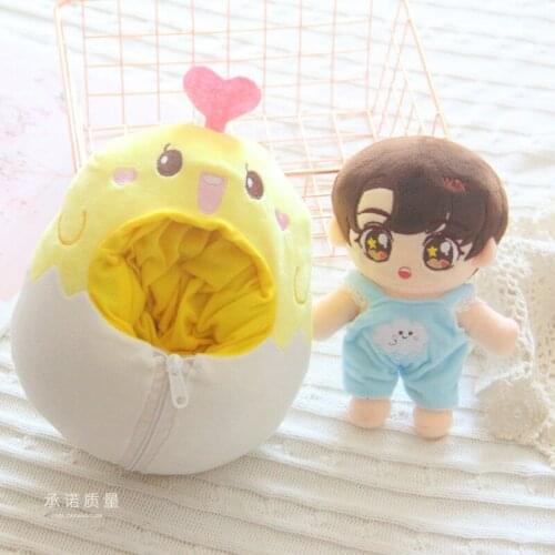 Soft love chicks 20cm exo baby sleeping bag baby clothes 15cm 20cm spotbaby sleeping bag Doll accessories
