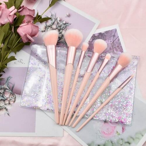 7Pcs Makeup Brushes Set Eye Shadow Foundation Powder Lip Make Up Brush Cosmetic Beauty Tool Kit High Quality Makeup Brush