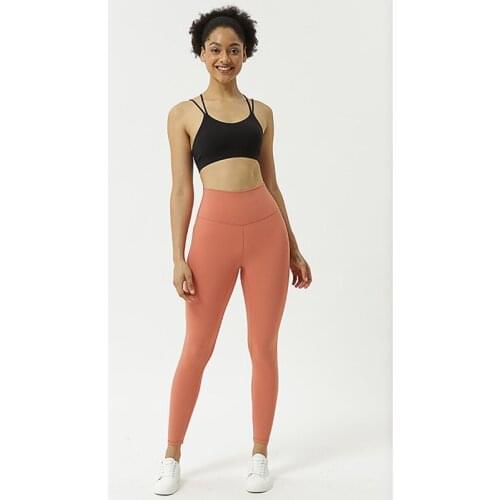 New GYM Leggings Women Fitness High Waist Yoga Pants Elastic Sportswear Butt Lift Running Workout Tights 16 colors