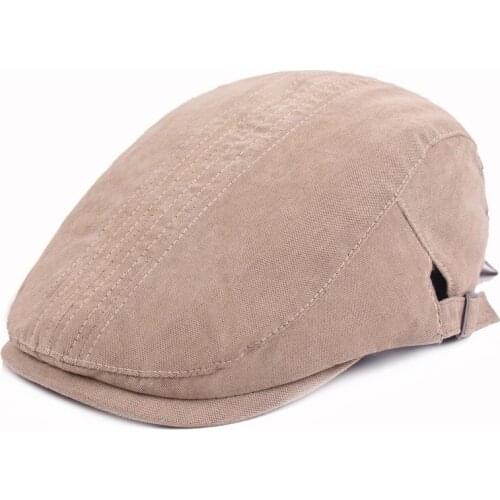 Kagenmo Autumn Solid Berets Fashion Outdoor Sunscreen Sun Hat Casual Fall Male Female Beret Golf Cycling Fishing Hat Cap