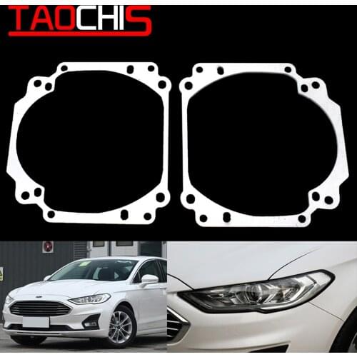 Taochis Car Styling frame adapter DIY Bracket Holder for Ford Mondeo fusion 2013-2018 Hella 3r 5 Projector lens