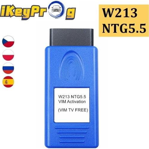 W213 NTG5.5 Video in Motion TV Free E-class W213 E-coupe C238 2016-2017 OBD2 NTG5.5