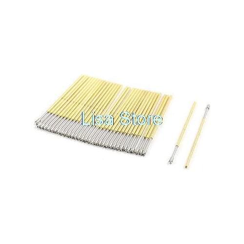 100 x PL75-Q2 1.2mm Dia 4-Point Crown Tip Spring PCB Testing Probes