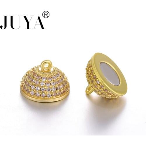 2 Pcs Supplies Jewelry Copper Zirconia Girl Mama Connectors For Jewelry Making Baby Foot Snowflake Pendants Ball Magnetic Charms