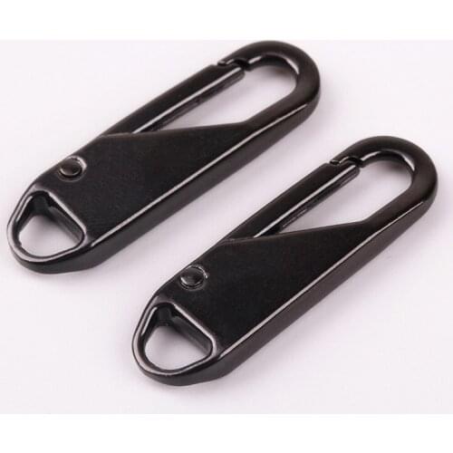 5Pcs Metal Zip Puller Zipper Sliders DIY Handmade Sewing Craft Zipper Repair Kits For Bags Accessory Instant Zipper Repair Tool