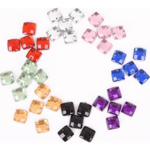 8x8mm 100pcs Flatback Rhinestones Round Acrylic Beads For Bag Clothes Shoes Arts Crafts Sewing Apparel Fabric Rhinestones DIY