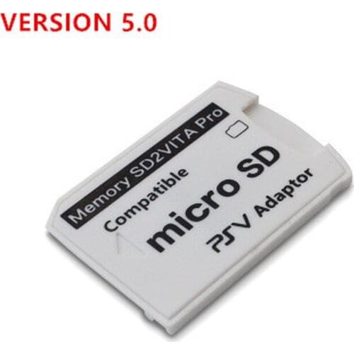 1 Pcs V5.0 SD2VITA PSVSD Pro Adapter for PS Vita Henkaku 3.60 Micro SD Memory Card