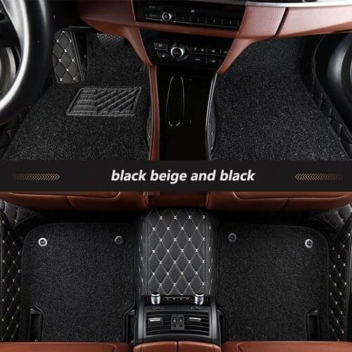 Kalaisike Custom car floor mats for Cadillac all models SRX CTS Escalade ATS CT6 SLS XT5 CT6 ATSL XTS auto styling accessories