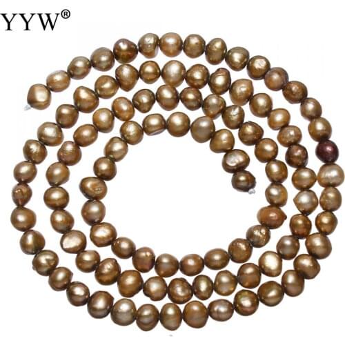 4-5mm Jewelry Making Pearl Beads Natural Cultured Potato Freshwater Pearls Bead For Diy Jewelry Hole 0.8mm 15 Inch Wholesale