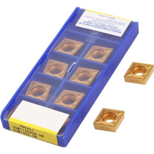 High-performance CCMT120404 CCMT120408 HM HR YBC251 YBC252 CNC turning tool high-quality carbide insert inner hole boring tool