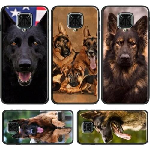 German Shepherd Dog Phone Case For Xiaomi Redmi Note 10 Pro 9S 8T 7 8 Note 9 Pro Cover For Redmi 9C 9T 9A 8A