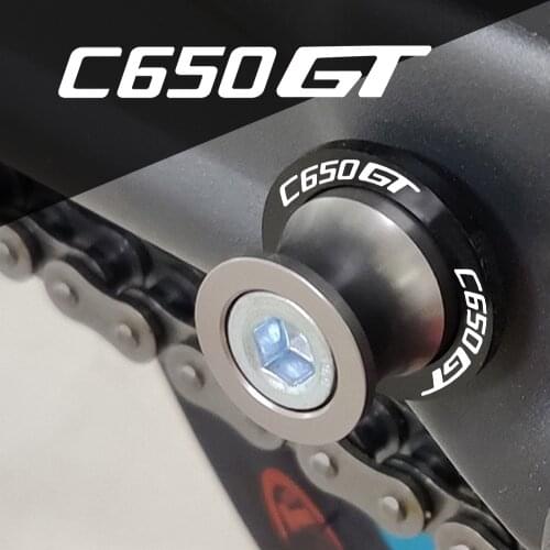 For BMW C650GT 2011 2012 2013 2014 2015 2016 2017 Motorcycle Accessories Swingarm Spools Slider M8 Stand Screws Slider Protector