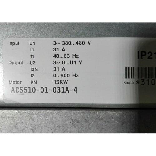 ABB Inverter ACS510-01-031A-4 Three-Phase 15KW 380V