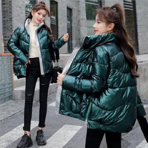 2021 New Winter Jacket High Quality stand-callor Coat Women Fashion Jackets Winter Warm Woman Clothing Casual Parkas