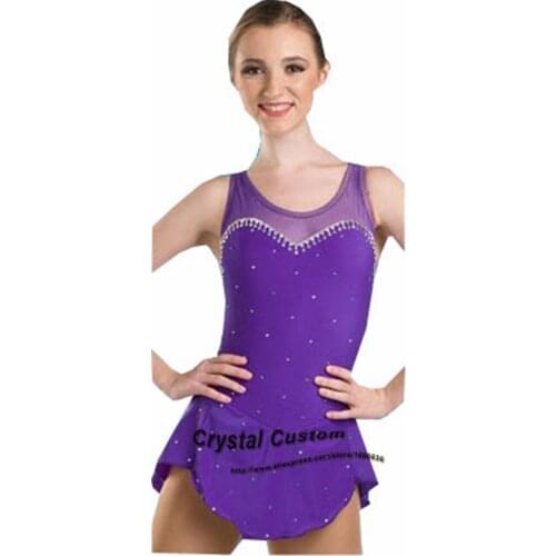 Hot Sales Figure Skating Dress For Girls Graceful New Brand Ice Skating Competition Dress DR3321