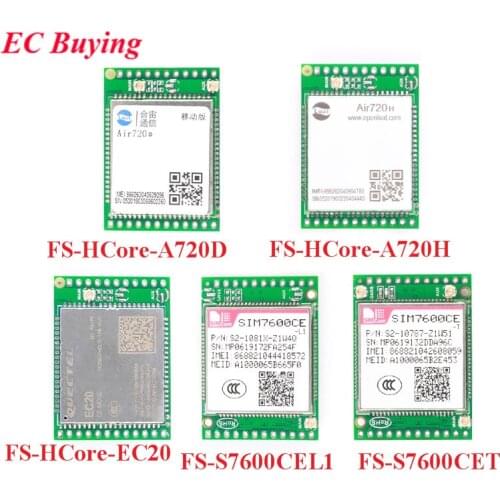 4G Module Development Board LTE Core Board SIM7600CE EC20 GPS Air720D Air720H Position Wireless Module Support FTPS/HTTPS/DNS
