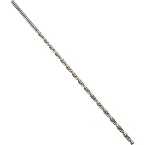 6/7mm Diameter HSS Auger Twist Drill Bit Set 350mm Extra Long Straight Shank Drill Bits for Electric Drills