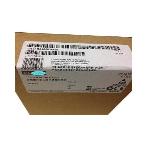New original packaging 1 year warranty 6ES7153-2AR03-0XA0 {No.24arehouse spot} Immediately sent