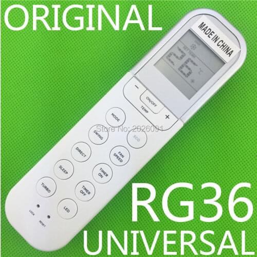 Original universal remote control RG36B4/BGE with BACKLICHT FIT FOR RG36A/BGEF RG36B/BGEF RG36C/BGEF RG36D/BGEF RG36F/BGEF