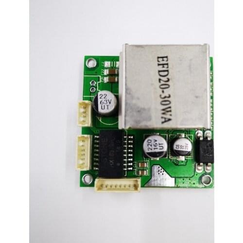 Factory direct mini fast 10/100mbps 2 port ethernet network lan hub switch board two layer pcb 2 rj45 1*8pin head port