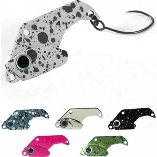 1pcs Bait Fishing Lures 28mm 28g for Musky Pike Suspending Swim Actions with Nickel Treble Hooks VIB Metal Lure