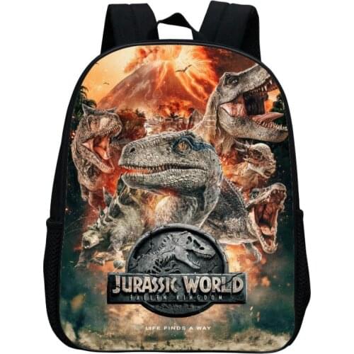 Anime Dinosaur Backpack Kindergarten Bags Beautiful Popular Pattern Kids Toddler Cool Dinosaur Kindergarten Backpack for Boys