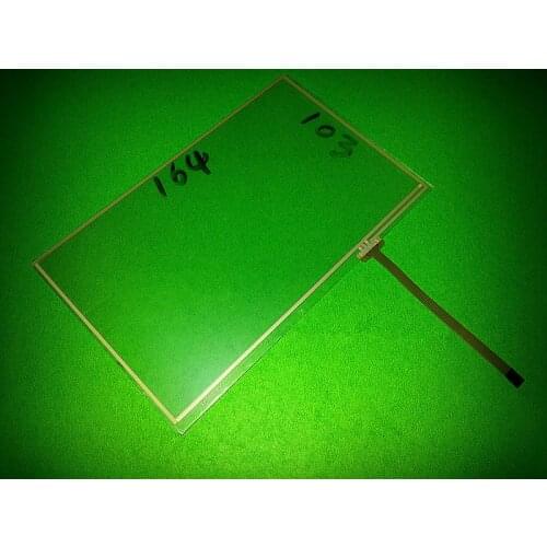 Wholesale" New 7 inch 4 wire Resistance 164mm*103mm Touch Screen Panels 164*103mm GPS Touch screen digitizer lens panel