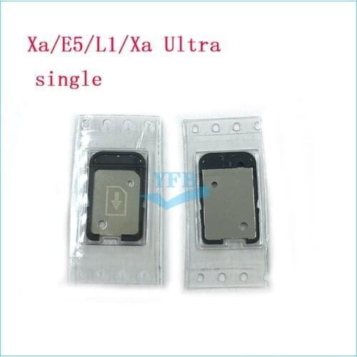 Sim card For Sony Xperia XA E5 L1 XA Ultra SIM Card Tray Slot Holder Adapter Replacement parts