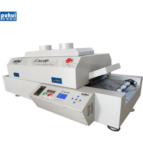 PUHUI T960W five-channel temperature reflow welding machine T-960W 4.5KW 0-1500mm/min single reflow welding machine