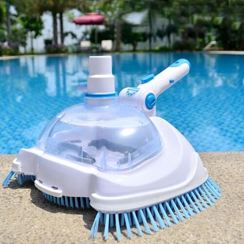 Swimming Pool And Spa Vacuum Head Transparent Manual Suction Machine Cleaning Basen Ogrodowy Piscina Maintenance Tools