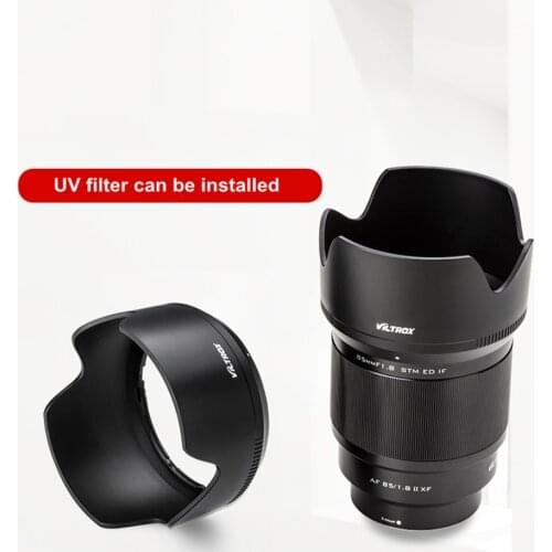 Viltrox LP-07 72mm Original Lens Hood Cover Screw Mount 85mm f/1.8 For Viltrox Sony E-mount Fuji X mount camera lens